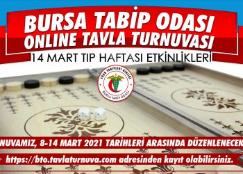 14 Mart Tıp Haftası: Online Tavla Turnuvası Açılışı