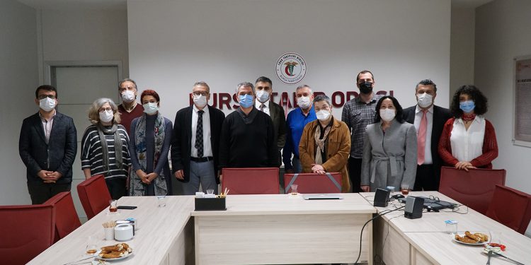 TTB Merkez Konseyi Odamızı ziyaret etti