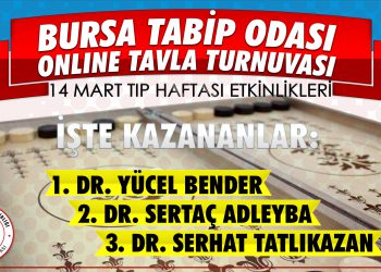 Tavla Turnuvası’nın kazanları belli oldu