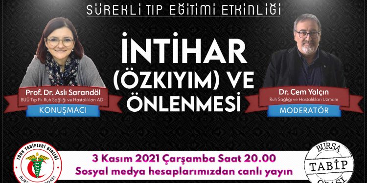 Prof. Dr. Sarandöl, intiharın nasıl önlenebileceğini anlattı