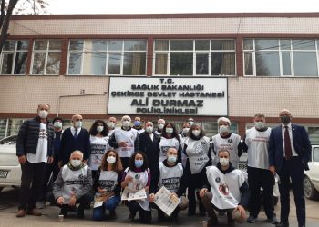 Beyaz Yürüyüş heyeti hastaneleri ziyaret etti