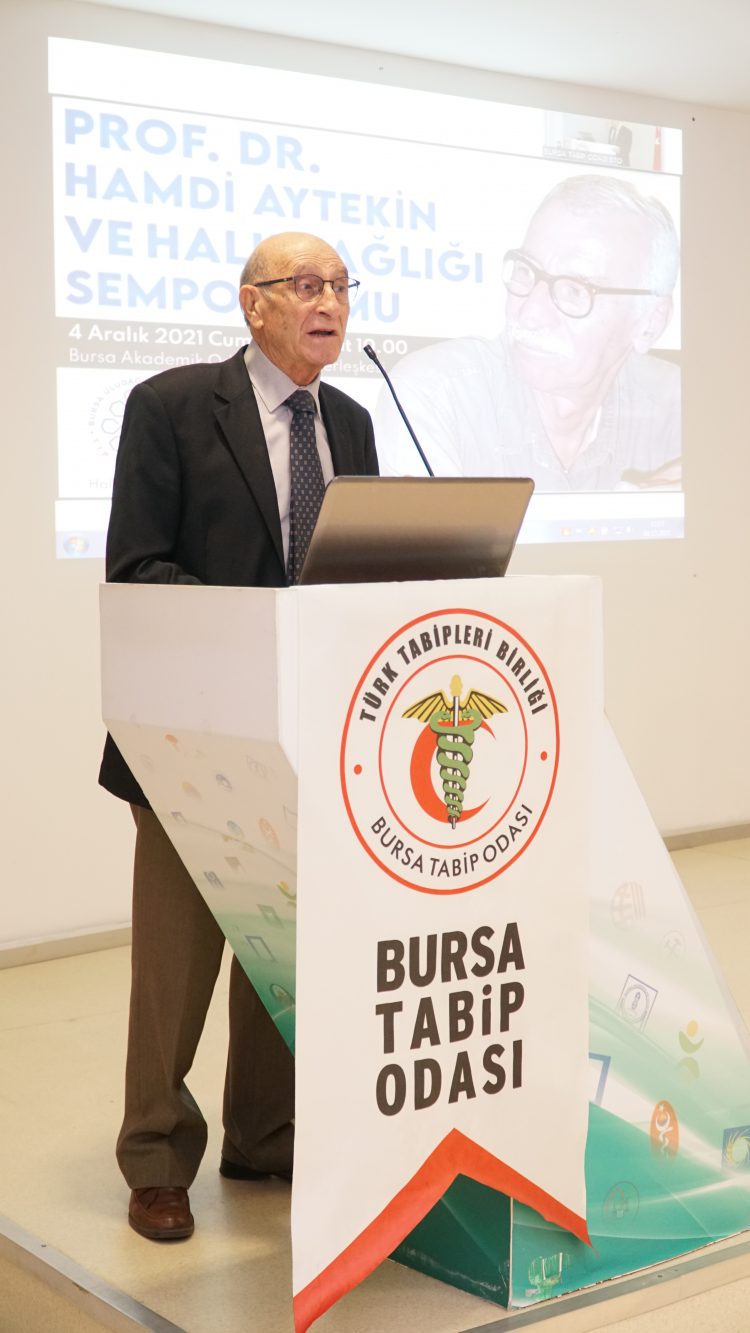 Prof. Dr. Hamdi Aytekin ve Halk Sağlığı Sempozyumu gerçekleştirildi