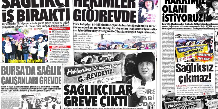 İş bırakma eylemimiz medyanın da gündeminde!