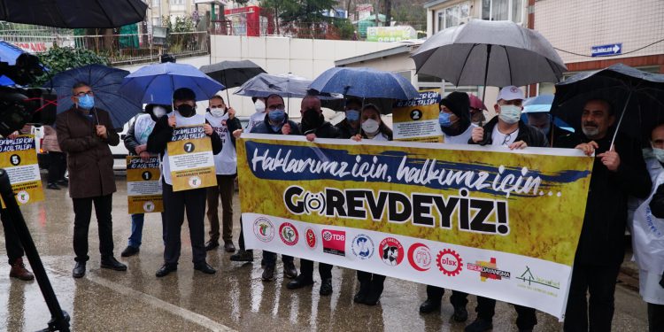 Ekonomik ve Özlük Haklarımız, Halkın Sağlık Hakkı İçin G(ö)REV’deyiz!
