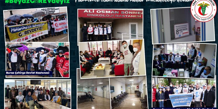 BEYAZ G(ö)REV BURSA’DA YOĞUN BİR KATILIMLA GERÇEKLEŞTİRİLDİ!