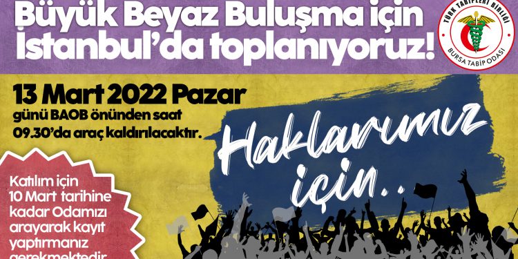 Beyaz Buluşma için İstanbul’a gidiyoruz!