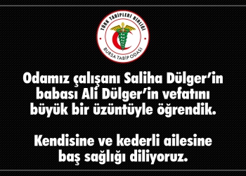 Çok üzüntülüyüz…