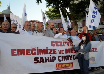Geziye, Emeğimize, Mesleğimize Sahip Çıkıyoruz!