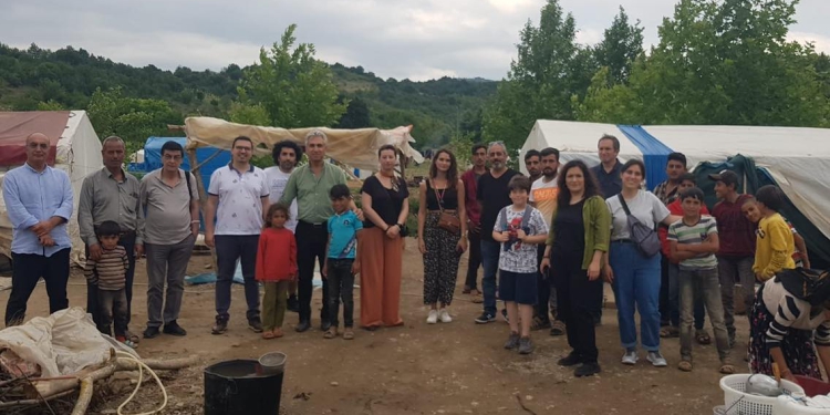 Bursa Akademik Odalar Birliği Olarak Mevsimlik Tarım İşçilerini Ziyaret Ettik