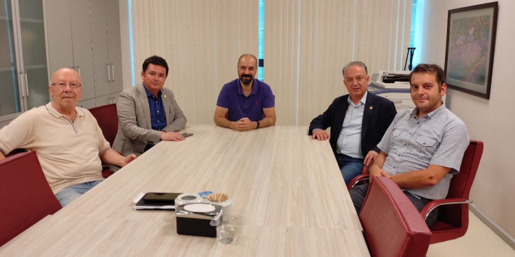 Yüksel Özkan ve Erkan Aydın Odamızı Ziyaret Etti