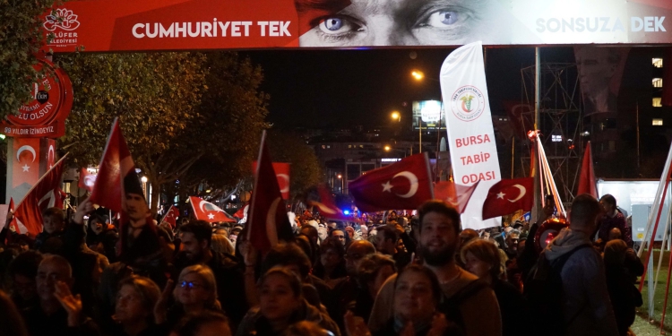 29 Ekim’de Cumhuriyet Yürüyüşü’ndeydik!
