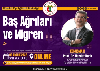 Prof. Dr. Karlı, ‘Baş Ağrıları ve Migren’ Konusundaki Son Gelişmeleri Anlattı