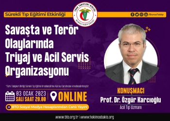 Savaşta ve Terör Olaylarında Triyaj ve Acil Servis Organizasyonu Nasıl Yapılır?