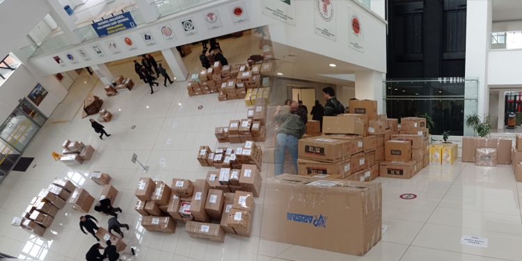 BAOB’da yardım malzemeleri toplanıyor!