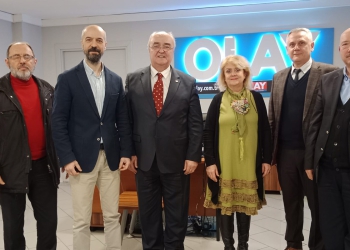 Bursa Tabip Odası Başkanı Dr. Tufan Kumaş’tan Ahmet Emin Yılmaz’a ziyaret!