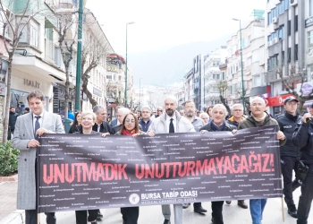 Bursa’da Sessiz 14 Mart Yürüyüşü!