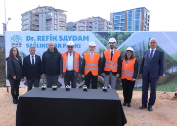 Dr. Refik Saydam Sağlıkçılar Parkı’nın temeli atıldı