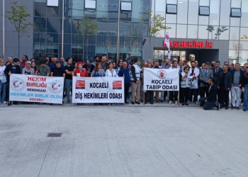 TTB, Marmara Bölgesi Tabip Odaları ve Kocaeli Tabip Odası Kocaeli’de 3 Hekimin Darp Edilmesini Protesto Etti