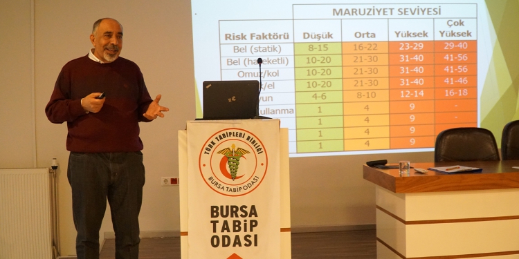 Ergonomik Risk Analizi Hızlı Maruziyet Değerlendirmesi Eğitimi Gerçekleştirildi