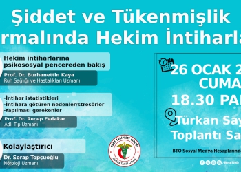 ‘Şiddet ve Tükenmişlik Sarmalında Hekim İntiharları’ Paneli