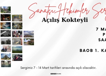 Sanatçı Hekimler Sergisi Açılış Kokteyli