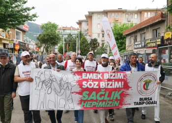 Bursa Tabip Odası’nda 1 Mayıs Coşkusu!
