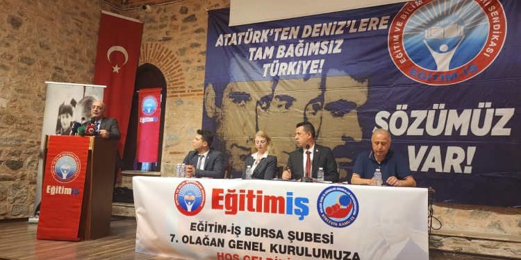 Eğitim – İş Bursa Şubesi 7. Olağan Genel Kurul Toplantısı Katıldık