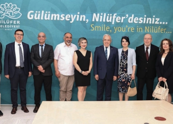 Bursa Tabip Odası’ndan Nilüfer Belediyesi Başkanı Şadi Özdemir’e Ziyaret