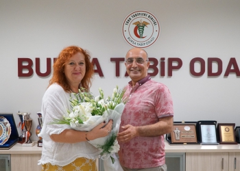 BTO Başkanı Dr. Kadir Binbaş’tan Dr. Güzide Elitez’e Tebrik
