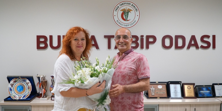 BTO Başkanı Dr. Kadir Binbaş’tan Dr. Güzide Elitez’e Tebrik