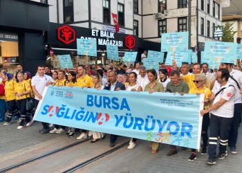 Halk Sağlığı Haftası yürüyüşü