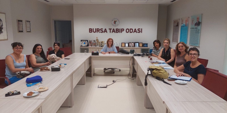 Bursa Tabip Odası Kadın Hekimlik ve Kadın Sağlığı Komisyonu ilk toplantısını gerçekleştirdi