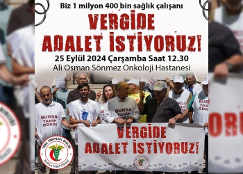 VERGİDE ADALET İSTİYORUZ!