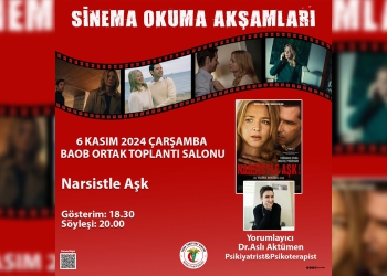 Bursa Tabip Odası’nda Sinema Okuma Akşamları yeniden başlıyor!