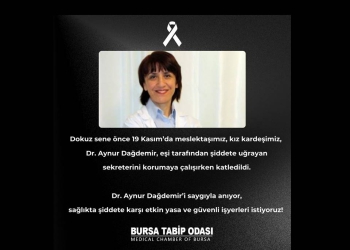 Aynur Dağdemir Bugün Bizler İçin Hem Sağlıkta Şiddetin Hem De Kadına Yönelik Şiddetin Simgesi Olmuştur!