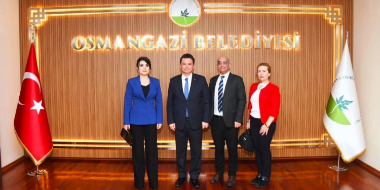 Osmangazi Belediye Başkanı Erkan Aydın’ı ziyaret ettik