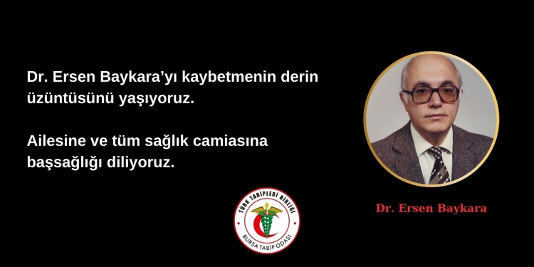 Dr. Ersen Baykara’nın Vefatı