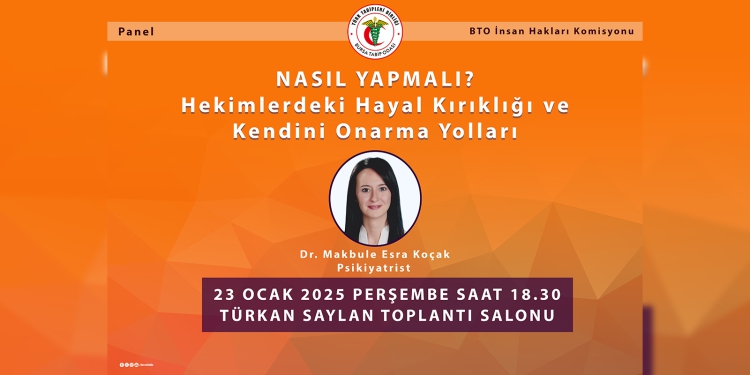 NASIL YAPMALI? Hekimlerdeki Hayal Kırıklığı ve Kendini Onarma Yolları
