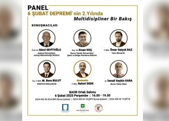 Panel | 6 Şubat Depremi’nin 2. Yılında Multidisipliner Bir Bakış