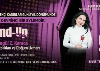 Dünya Kadınlar Günü’nde  Dr. Müjdegül  Z. Karaca’dan Stan-Up Gösterisi
