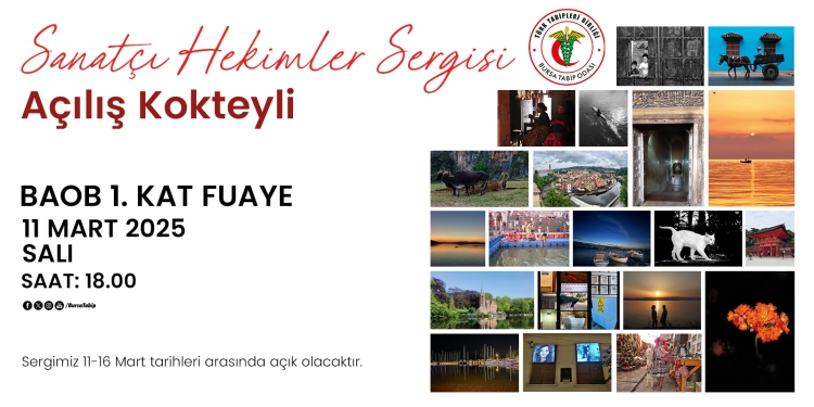 Sanatçı Hekimler Sergisi Açılış Kokteyli