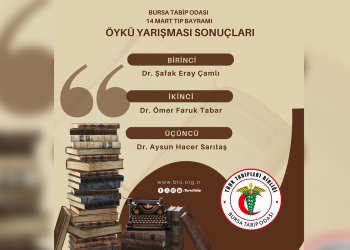 14 Mart Tıp Bayramı Öykü Yarışması Sonuçları