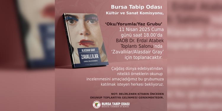 Oku/Yorumla/Yaz Grubu ‘Zavallılar / Alasdair Gray için toplanıyor