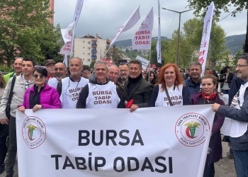 Bursa Tabip Odası 1 Mayıs İşçi Bayramı’nı coşkuyla kutladı