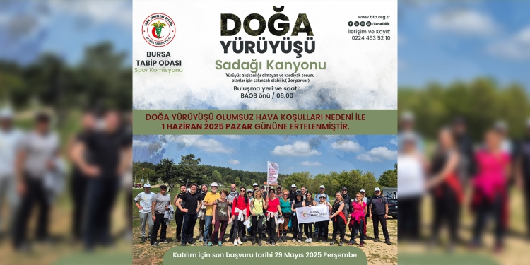 BTO Spor Komisyonu’ndan Doğa Yürüyüşü Etkinliği🌿
