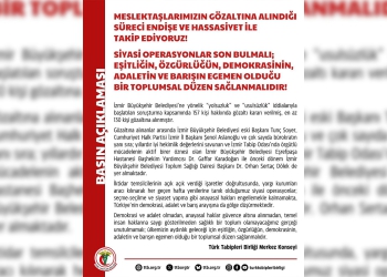 Meslektaşlarımızın Gözaltına Alındığı Süreci Endişe ve Hassasiyet ile Takip Ediyoruz!