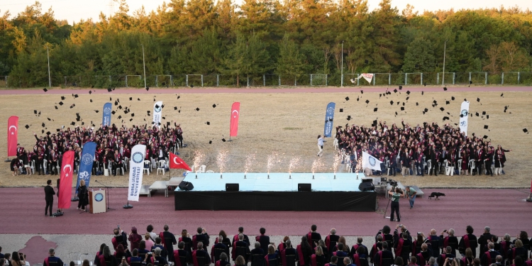 BUÜ Tıp Fakültesi’nin Mezuniyet Törenine Katıldık