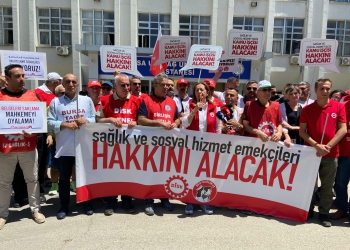 DİSK Bursa Şubesi’nin Basın Açıklamasına Katıldık