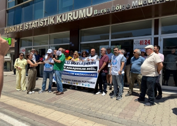 KESK Bursa Şubesi’nin Basın Açıklamasına Katıldık