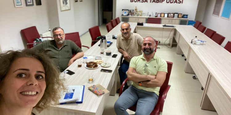 Bursa Tabip Odası İnsan Hakları Komisyonu Toplandı